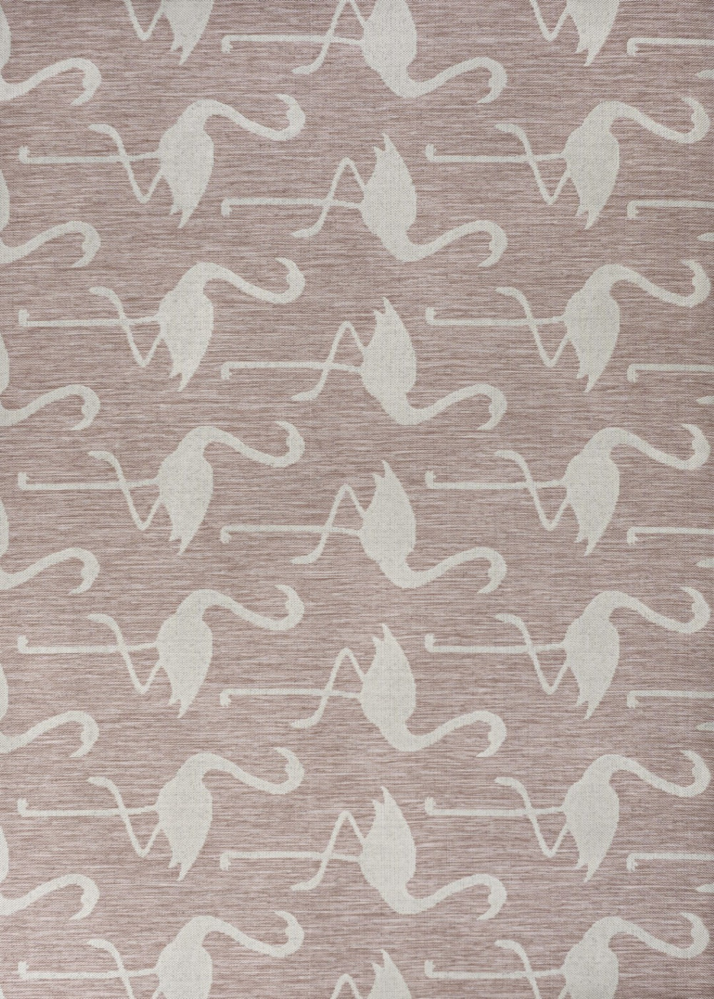 HomeRoots 5' Pink and Cream Animal Print Area Rug - Versatile Indoor/Outdoor Decor for Stylish Spaces 704713