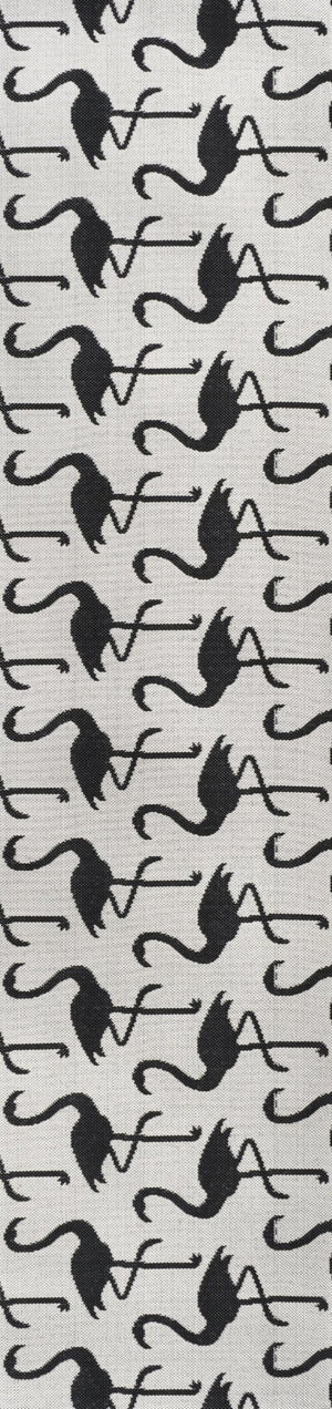HomeRoots 8' White and Black Animal Print Runner Rug – Durable, Stylish Indoor/Outdoor Accent for Any Space 704715