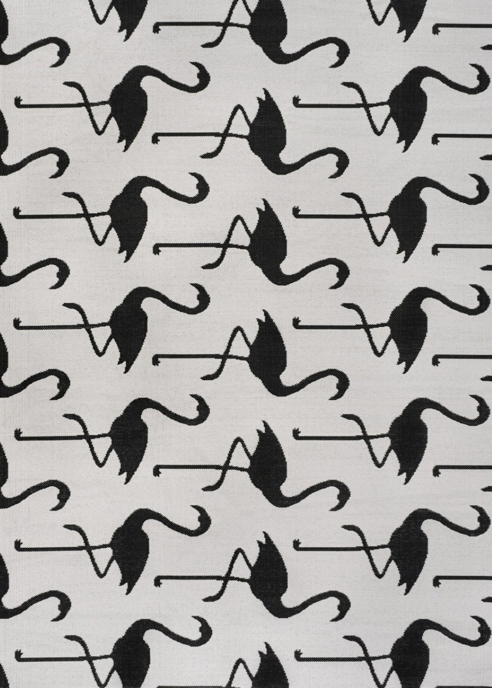 HomeRoots 4' White and Black Animal Print Area Rug - Stylish Indoor/Outdoor Comfort for Any Living Space 704717