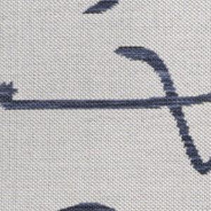 HomeRoots 4' X 6' Versatile White and Navy Blue Animal Print Area Rug - Perfect for Indoor and Outdoor Use! 704722