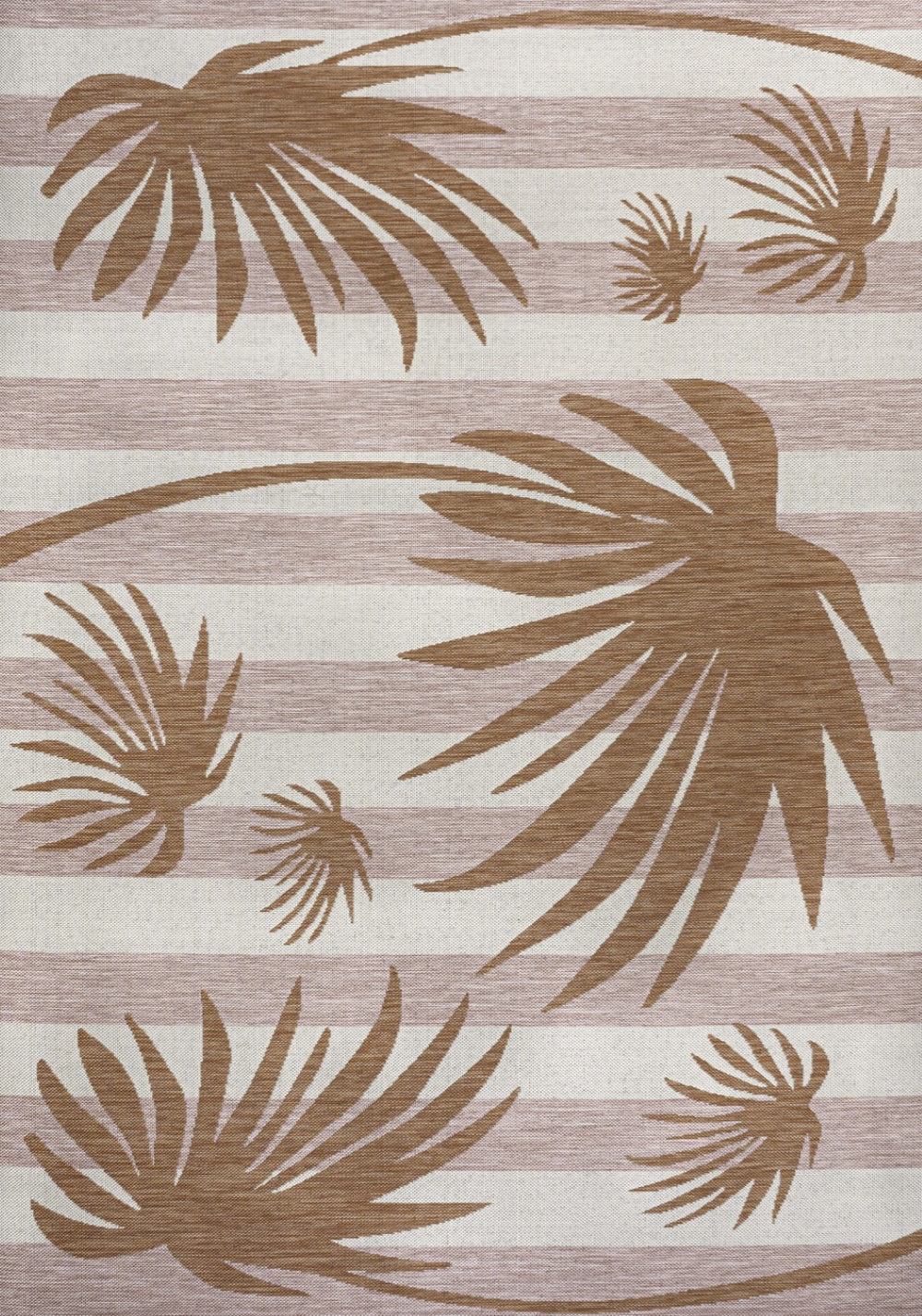 HomeRoots 4' X 6' Pink And Cream Floral Area Rug - Durable, Fade-Resistant, Perfect for Indoor or Outdoor Spaces 704727