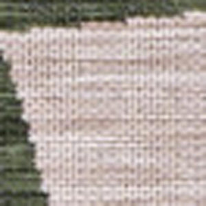 HomeRoots 4' Navy Blue and Cream Abstract Area Rug - Indoor Outdoor Durable Design for Modern Spaces 704737
