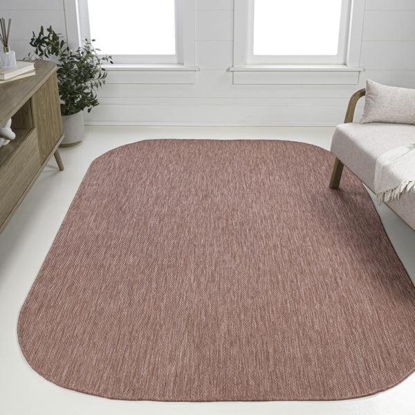 HomeRoots 9' Rose Area Rug – Stylish Indoor/Outdoor Decorative Accent, Weather-Resistant, Easy Care, Modern Design 704768