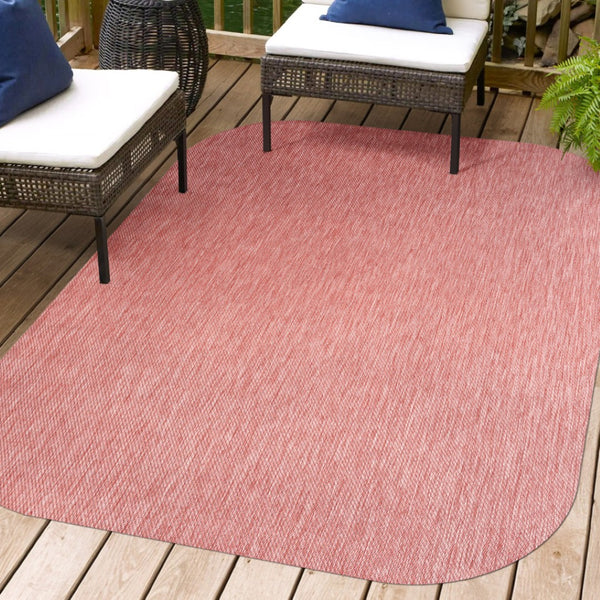 HomeRoots 9' Rose Area Rug – Stylish Indoor/Outdoor Decorative Accent, Weather-Resistant, Easy Care, Modern Design 704768