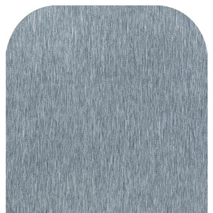 HomeRoots 5' Turquoise Indoor Outdoor Area Rug – Durable, Stylish, Low Maintenance for Patios, Kitchens & More! 704770