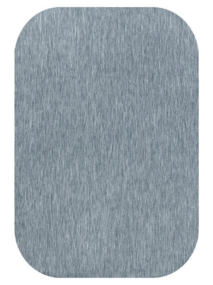 HomeRoots 5' Turquoise Indoor Outdoor Area Rug – Durable, Stylish, Low Maintenance for Patios, Kitchens & More! 704770