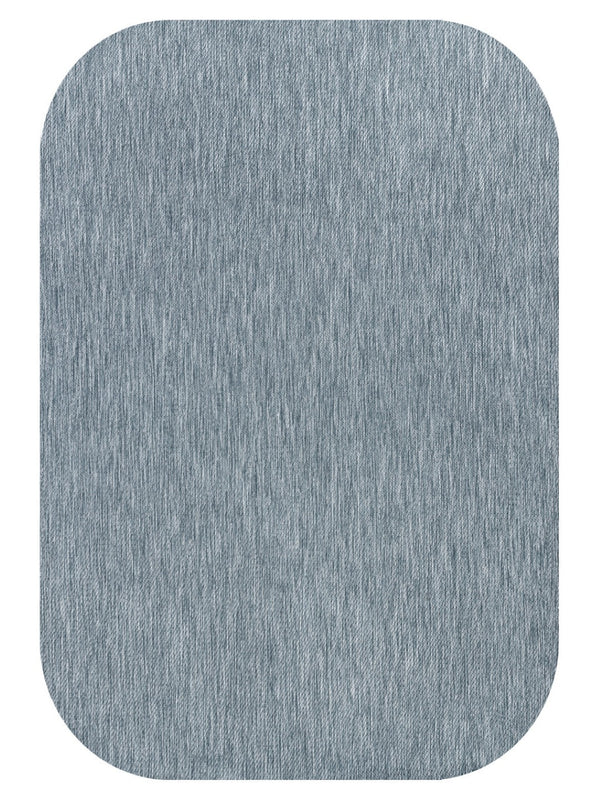 HomeRoots 9' X 12' Turquoise Indoor Outdoor Area Rug – Durable, Stylish & Versatile for Any Space or Decor 704773