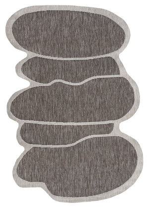 HomeRoots 9' Light Brown & Beige Medallion Area Rug - Durable Indoor/Outdoor Design for Timeless Style & Elegance 704793