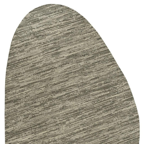 HomeRoots 9' Beige & Brown Medallion Area Rug - Stylish Indoor/Outdoor Accent for Patios, Kitchens & More! 704823