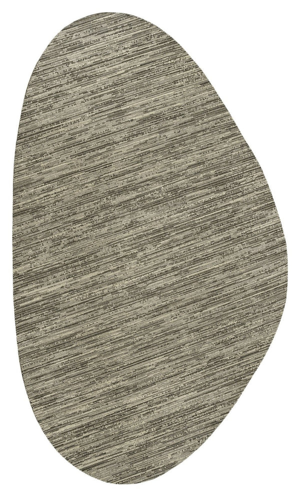 HomeRoots 9' Beige & Brown Medallion Area Rug - Stylish Indoor/Outdoor Accent for Patios, Kitchens & More! 704823