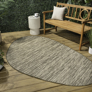 HomeRoots 9' Beige & Brown Medallion Area Rug - Stylish Indoor/Outdoor Accent for Patios, Kitchens & More! 704823