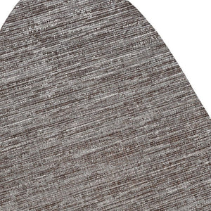 HomeRoots 6' Beige and Red Medallion Area Rug - Stylish, Durable for Indoor & Outdoor Spaces, Easy Care! 704826