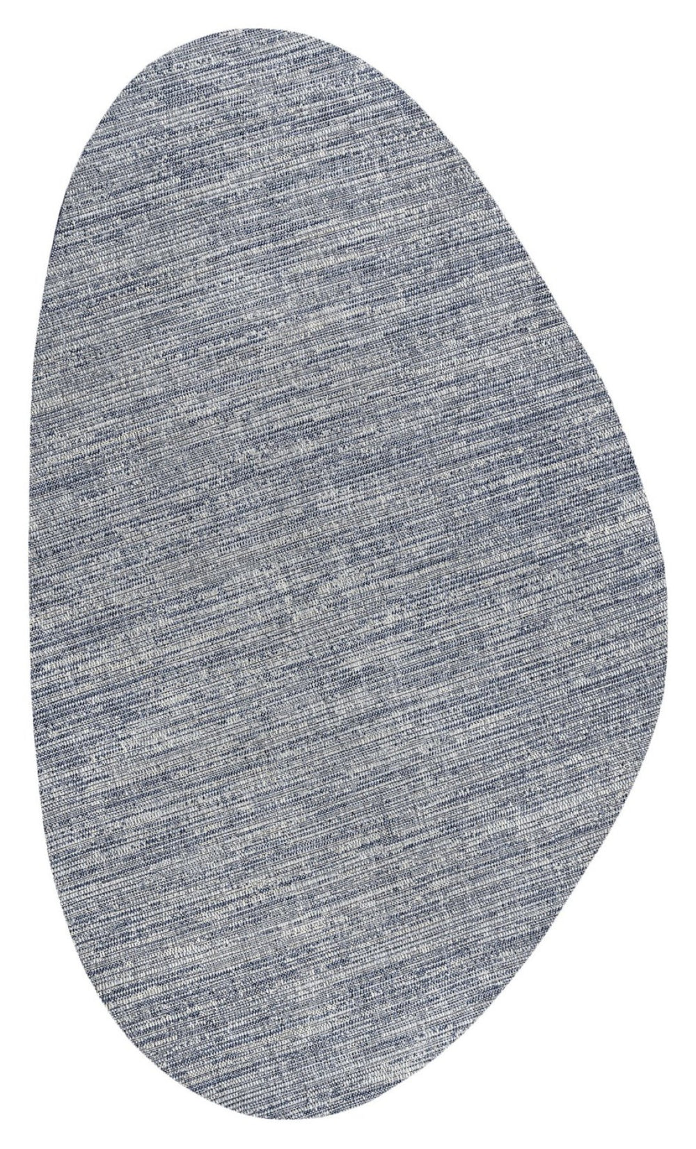 HomeRoots 6' X 9' Gray and Navy Blue Medallion Area Rug – Stylish, Durable Indoor/Outdoor Decor for Any Space! 704831
