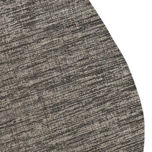HomeRoots 9' Elegant Natural and Black Medallion Area Rug - Durable Indoor/Outdoor Design for High-Traffic Spaces 704838