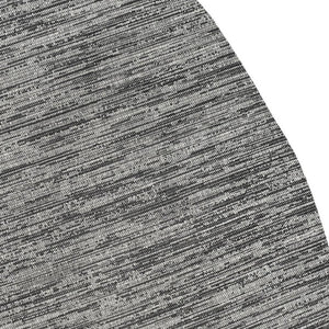 HomeRoots 8' X 10' Gray and Black Medallion Area Rug - Stylish, Durable Indoor/Outdoor Focal Point for Any Space 704842