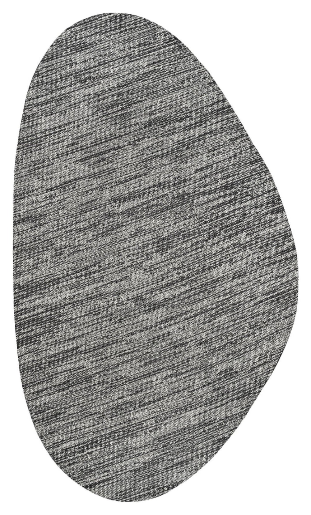 HomeRoots 8' X 10' Gray and Black Medallion Area Rug - Stylish, Durable Indoor/Outdoor Focal Point for Any Space 704842