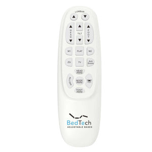 English Elm Bt6500 California King Adjustable Base with Lumbar Support Massage and Usb Charging B337P292218