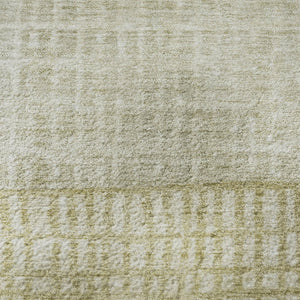 HomeRoots 5' X 8' Beige Ivory Gray Geometric Washable Area Rug – Durable, Soft, UV-Protected for High-Traffic Areas 705007