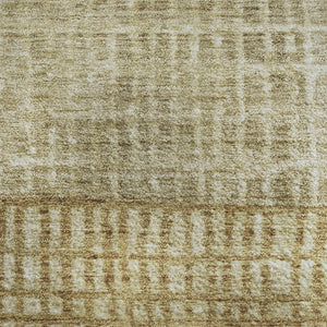 HomeRoots 10' Brown & Beige Geometric Washable Area Rug - UV Protected, Durable & Stain Resistant for Homes 705017