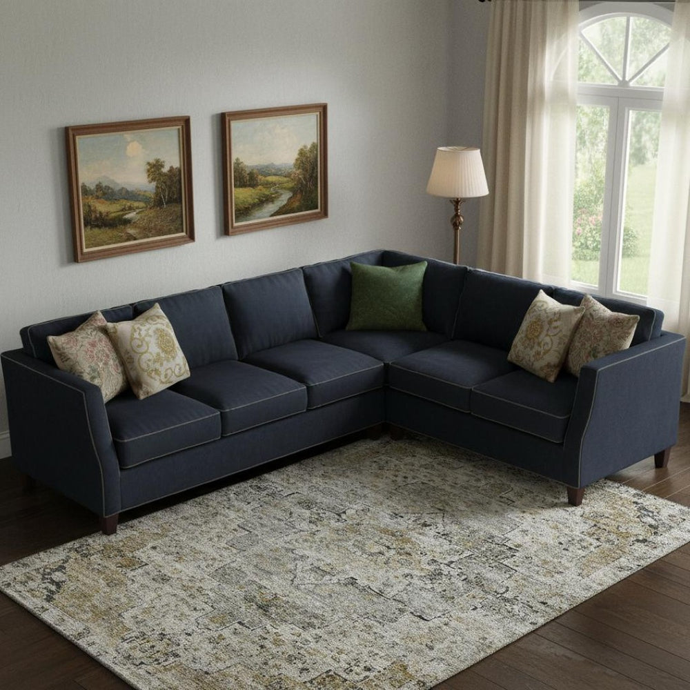 HomeRoots 10' X 14' Elegant Floral Medallion Area Rug – Washable, UV-Protected, Durable for High-Traffic Spaces 705107