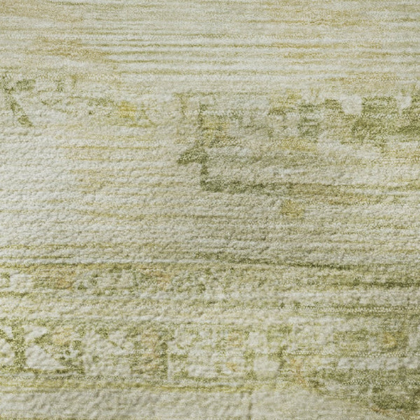 HomeRoots 10' Tan & Beige Striped Washable Area Rug – UV Protected, Durable, Non-Slip for Homes with Kids & Pets 705227