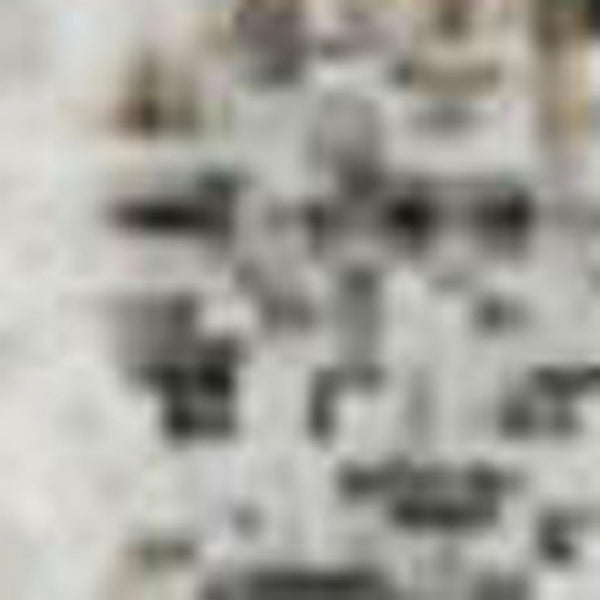 HomeRoots 8' X 10' Modern Abstract Washable Area Rug in Rust, Gray & Ivory - UV Protected & Easy Care! 705363