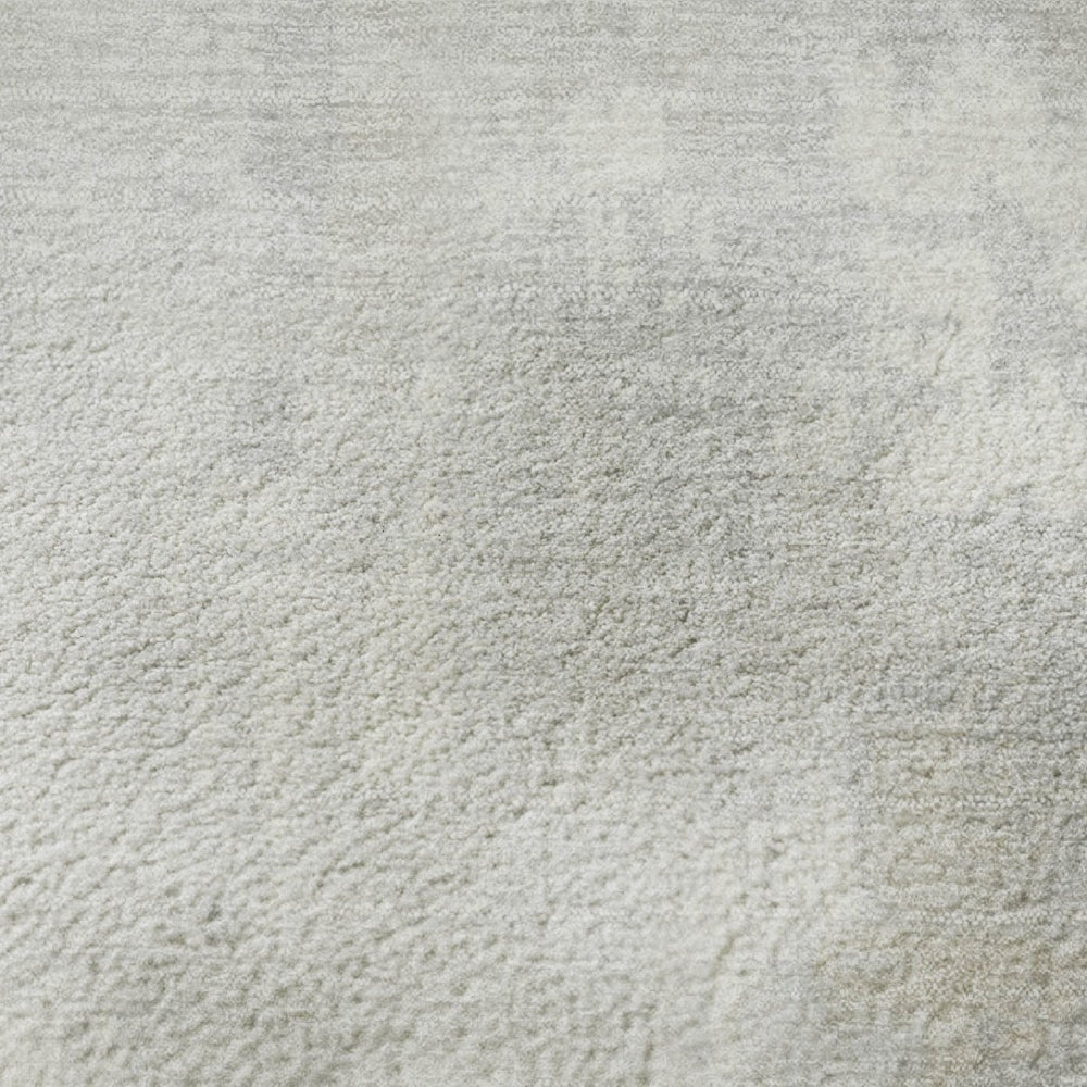 HomeRoots 9' X 12' Ivory & Beige Abstract Area Rug - Washable, UV Protected, Durable for Modern Living Spaces 705394
