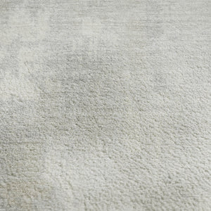 HomeRoots 9' X 12' Ivory & Beige Abstract Area Rug - Washable, UV Protected, Durable for Modern Living Spaces 705394