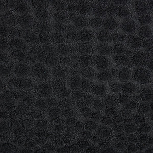 English Elm Oversized Memory Foam Chenille Bean Bag Sofa with Ergonomic Back Support, 3 Large & 2 Small Pillows Black W395P359415