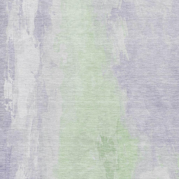 HomeRoots 8' X 10' Abstract Lavender and Ivory Area Rug – UV Protected, Stain Resistant, Perfect for Family Homes 705537