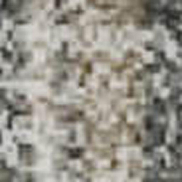 HomeRoots 10' X 14' Abstract Coffee & Blue Area Rug - Washable, UV-Protected, Non-Slip for Modern Homes! 705557