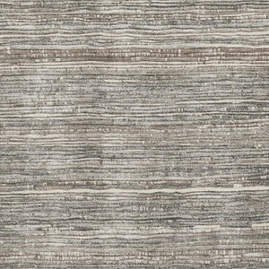 HomeRoots 5' X 8' Beige and Taupe Striped Washable Area Rug - Durable, Stylish, UV-Protected for Any Room 705577