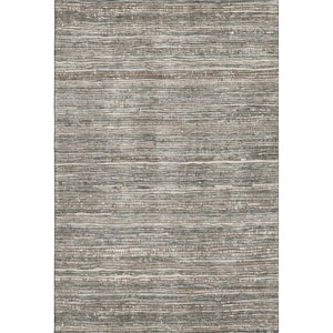 HomeRoots 10' X 14' Striped Beige and Taupe Area Rug – UV Protected, Stain-Resistant, Perfect for Kids and Pets! 705581