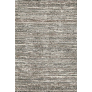 HomeRoots 10' X 14' Striped Beige and Taupe Area Rug – UV Protected, Stain-Resistant, Perfect for Kids and Pets! 705581