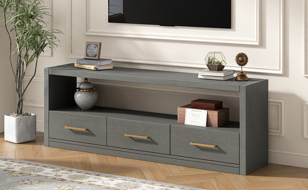 English Elm Christopher Knight Home® - Mirod Stylish Tv Stand: Classic Minimalist Console With 3 Storage Drawers, Perfect For Any Space N760P251944E