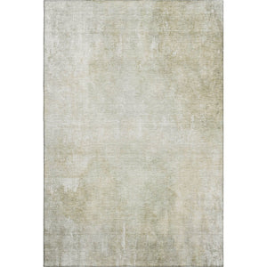 HomeRoots 9' X 12' Beige And Ivory Abstract Washable Area Rug - UV Protected, Stain Resistant, Family-Friendly Design! 705790