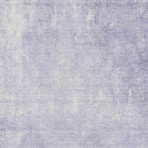 HomeRoots 5' X 8' Stylish Lavender and Ivory Abstract Area Rug - Washable, UV Protected, Non-Slip Design 705793