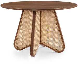 Butterfly Brown Dining Table 705Walnut-T Meridian Furniture