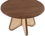 Butterfly Brown Dining Table 705Walnut-T Meridian Furniture