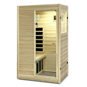 English Elm Xy-909mb-r--a Personal Far Infrared Sauna Cabin European Aspen Wood Spa Home Gym W5628P491818