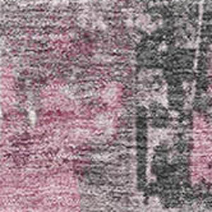 HomeRoots 10' Blush and Gray Striped Washable Area Rug with UV Protection - Stylish, Durable, and Low-Maintenance! 706415