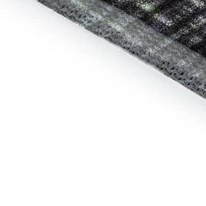 HomeRoots 8' X 10' Bold Purple and Green Striped Washable Area Rug with UV Protection for Active Homes 706455