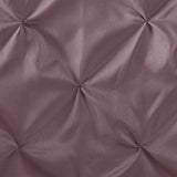 Madison Park Laurel Transitional Tufted Semi-Sheer Shower Curtain MP70-440 Plum