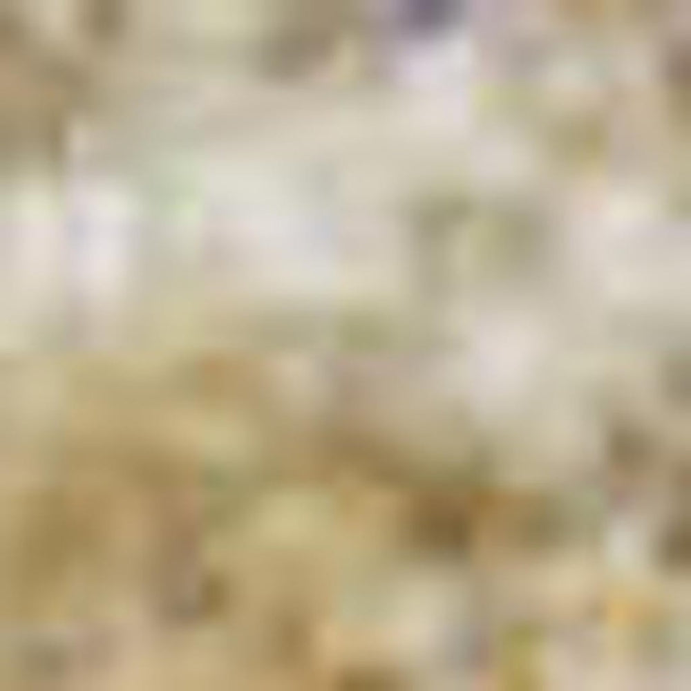 HomeRoots 5' X 8' Elegant Lavender Gold Ivory Abstract Area Rug - Washable, UV Protected, Stain Resistant Design 706675