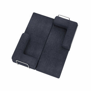HomeRoots 82" Green Corduroy Convertible Futon Sofa - Modern Comfort & Versatile Sleeper for Any Space 706809
