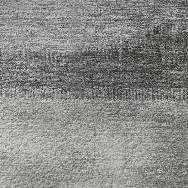 HomeRoots 10' X 14' Striped Lavender & Gray Area Rug - UV Protected, Washable, Durable for Family Living Spaces 706837
