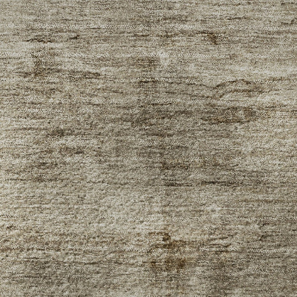 HomeRoots 8' X 10' Beige And Brown Abstract Area Rug – Durable, Washable, UV Protected, Non-Slip for Busy Homes! 706853