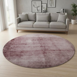 HomeRoots 8' X 10' Blush & Pink Abstract Washable Area Rug – UV Resistant, Soft, Durable, Perfect for Living Spaces 706859