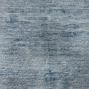 HomeRoots 5' X 8' Denim Blue & Sky Blue Abstract Area Rug – Washable, UV-Protected, Durable for High-Traffic Areas 706863