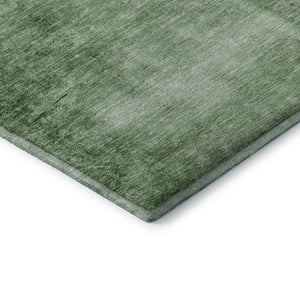 HomeRoots 5' X 8' Green and Beige Abstract Area Rug - Durable, Stain-Resistant with UV Protection for Modern Homes 706869